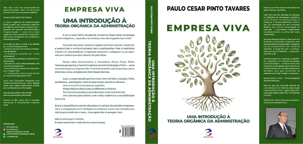 Capa do livro Empresa Viva